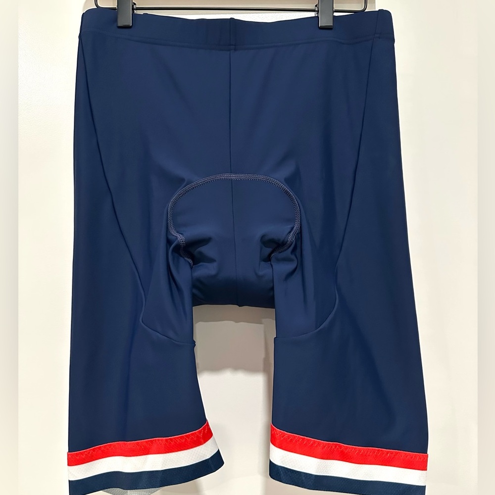 The Black Bibs Men’s 2XL Cycling Shorts Navy Padded Road Bike Shorts NEW